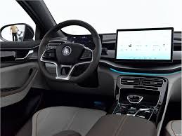 BYD Qin Plus rotating 12.8-inch screen closeup